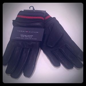 Tommy Hilfiger Leather Gloves